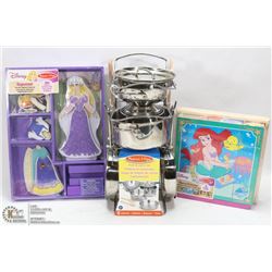 NEW MELISSA & DOUG ITEMS STAINLESS STEEL