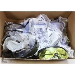 BOX OF APPROXIMATELY 40 UVEX LENSES ( SPITFIRE /