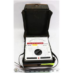 PHILLIPS ELECTRICAL METER W/ CASE ( ELECTRONICS )