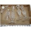 Image 1 : FLAT OF ASSORTED CRYSTAL INCL CANDLE STICK HOLDERS