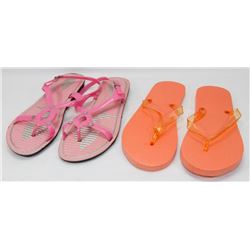 BAG W/NEW ONE PAIR OF SANDALS & ONE