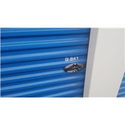 10' X 20' STORAGE UNIT. NO VIEWING. AS PER