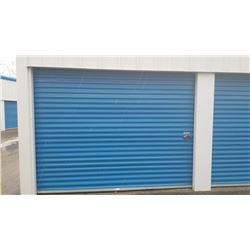 10' X 20' STORAGE UNIT. NO VIEWING. AS PER