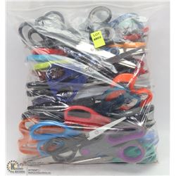BAG OF ASSORTED SCISSORS