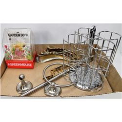 LARGE FLAT OF VARIOUS HOME DÉCOR