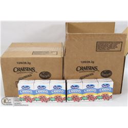 2 FULL CASES OF CRAISINS ORIGINAL DRIED CRANBERRY