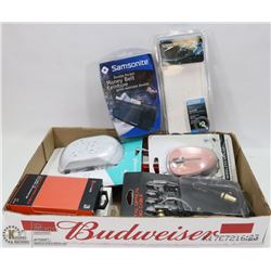 FLAT OF ASSORTED ELECTRONICS INCLUDING