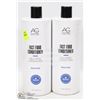 Image 1 : TWO BOTTLE OF AG HAIR CARE FAST FOOD CONDITIONER
