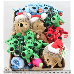 LARGE FLAT OF DOG PLAY TOYS