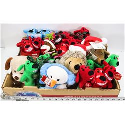 LARGE FLAT OF DOG PLAY TOYS