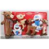 Image 1 : RUDOLPH THE RED NOSED REINDEER DOG TOYS