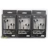 Image 1 : LOT OF 3 HIGH FIDELITY EARBUDS