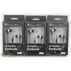 Image 1 : LOT OF 3 HIGH FIDELITY EARBUDS