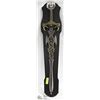 Image 1 : GOTHIC SKULL LONG SWORD WITH WALL MOUNT PLAQUE