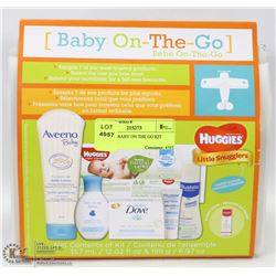 HUGGIES BABY ON THE GO KIT
