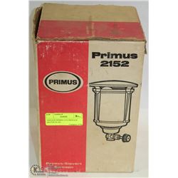 VINTAGE PRIMUS 2152 PROPANE HEATER IN AN