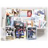 Image 1 : SMALL TOTE OF OVER 1000 HOCKEY CARDS.