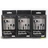 Image 1 : LOT OF 3 HIGH FIDELITY EARBUDS