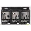 Image 1 : LOT OF 3 HIGH FIDELITY EARBUDS
