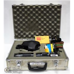 METAL CASE W/ GAF L14 CAMERA, LENSES & BRAUN