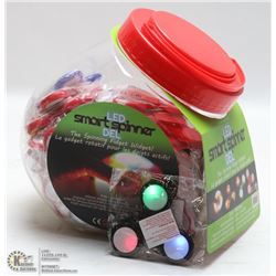 TUB OF 40 LED SMART SPINNERS FIDGET SPINNERS