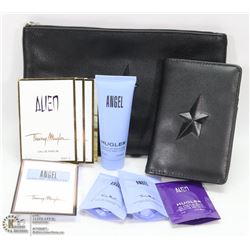 NEW THIERRY MUGLER COSMETIC BAG , PASSPORT HOLDER