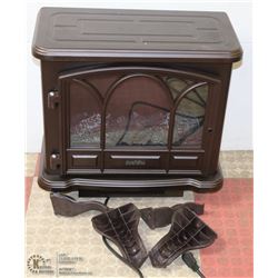 #5-DURAFLAME ELECTRIC FIRE PLACE STOVE