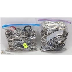 2 BAGS OF SCISSORS