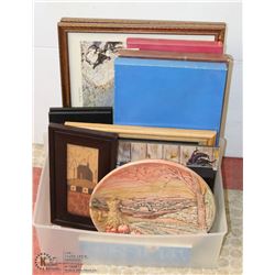 TOTE OF ESTATE PICTURES 14 IN TOTAL , 3 PCS BY