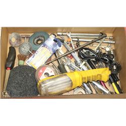 ESTATE LOT OF TOOLS & ACCESSORIES INCLUDES