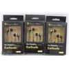 Image 1 : LOT OF 3 HIGH FIDELITY EARBUDS