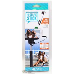 WIRED CONTROLLED SELFIE STICK