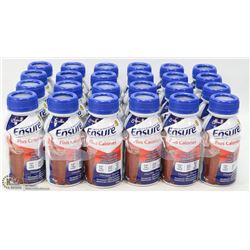 CASE OF 24 CHOCOLATE  PLUS CALORIES ENSURE