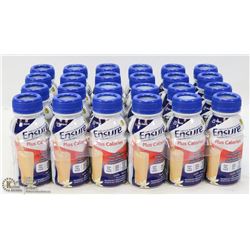 CASE OF 24 VANILLA  PLUS CALORIES ENSURE