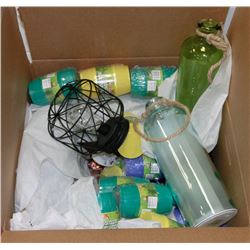 BOX OF STORE CLOSURE MERCHANDISE