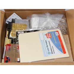 BOX OF STORE CLOSURE MERCHANDISE