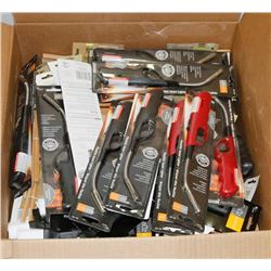 BOX OF STORE CLOSURE MERCHANDISE