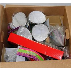 BOX OF STORE CLOSURE MERCHANDISE