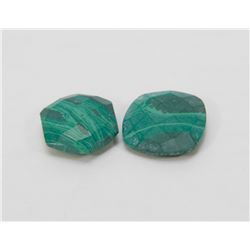 #71-NATURAL GREEN MALACHITE  GEMSTONE 27.95CT