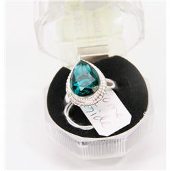 #57-CHROME DIOPSIDE GEMSTONE RING
