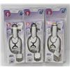 Image 1 : BUNDLE OF 3 RETRACTABLE IPAD/IPHONE CAR CHARGERS