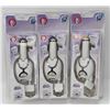 Image 1 : BUNDLE OF 3 RETRACTABLE IPAD/IPHONE CAR CHARGERS