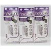 Image 1 : LOT OF 3 UNIVERSAL USB AC/DC CHARGER BUNDLE