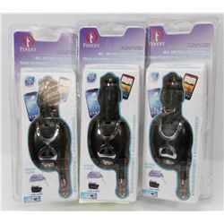 BUNDLE OF 3 MICRO USB CAR CHARGERS