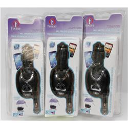 BUNDLE OF 3 MICRO USB CAR CHARGERS