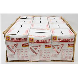 NEW CASE OF 12 HALOGEN FLOODLIGHT LIGHTS