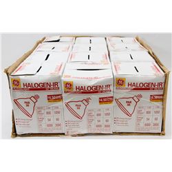 NEW CASE OF 12 HALOGEN FLOODLIGHT LIGHTS