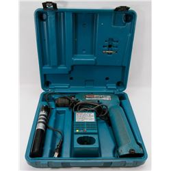 MAKITA CORDLESS DRILL, 2 BATTERIES & CHARGER
