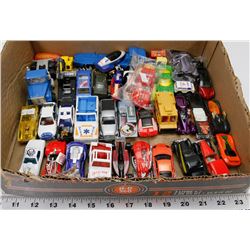FLAT OF HOT WHEELS DIE CAST CARS