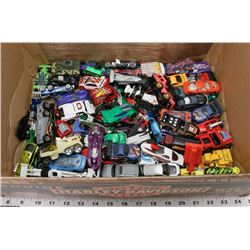 FLAT OF HOT WHEELS DIE CAST CARS